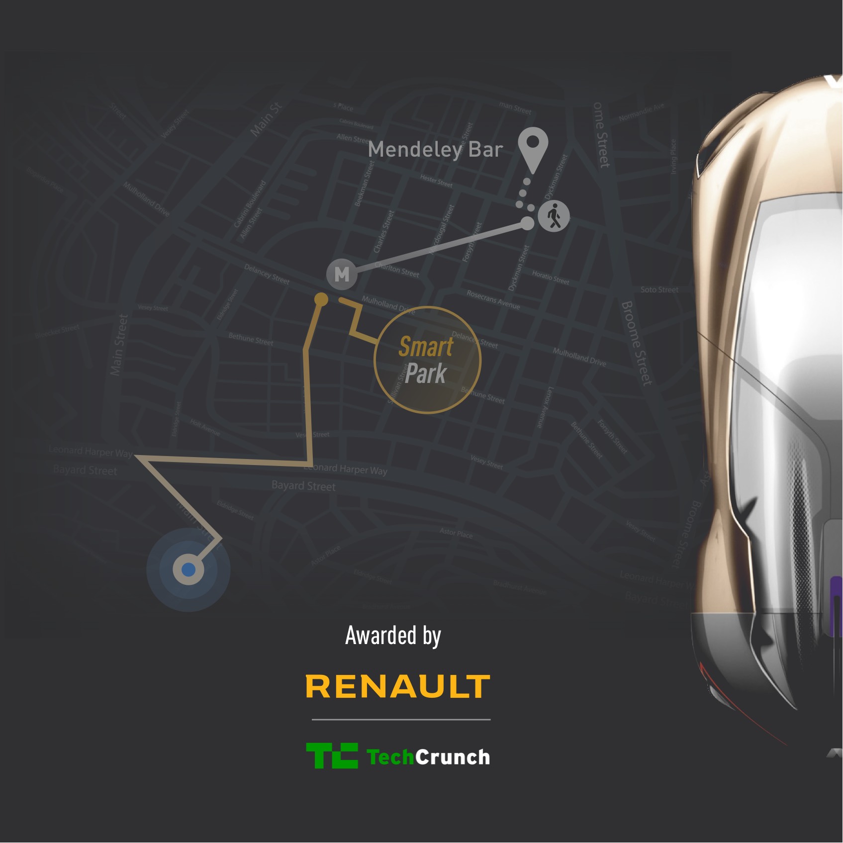 App for Renault Symbioz Autonomous Car